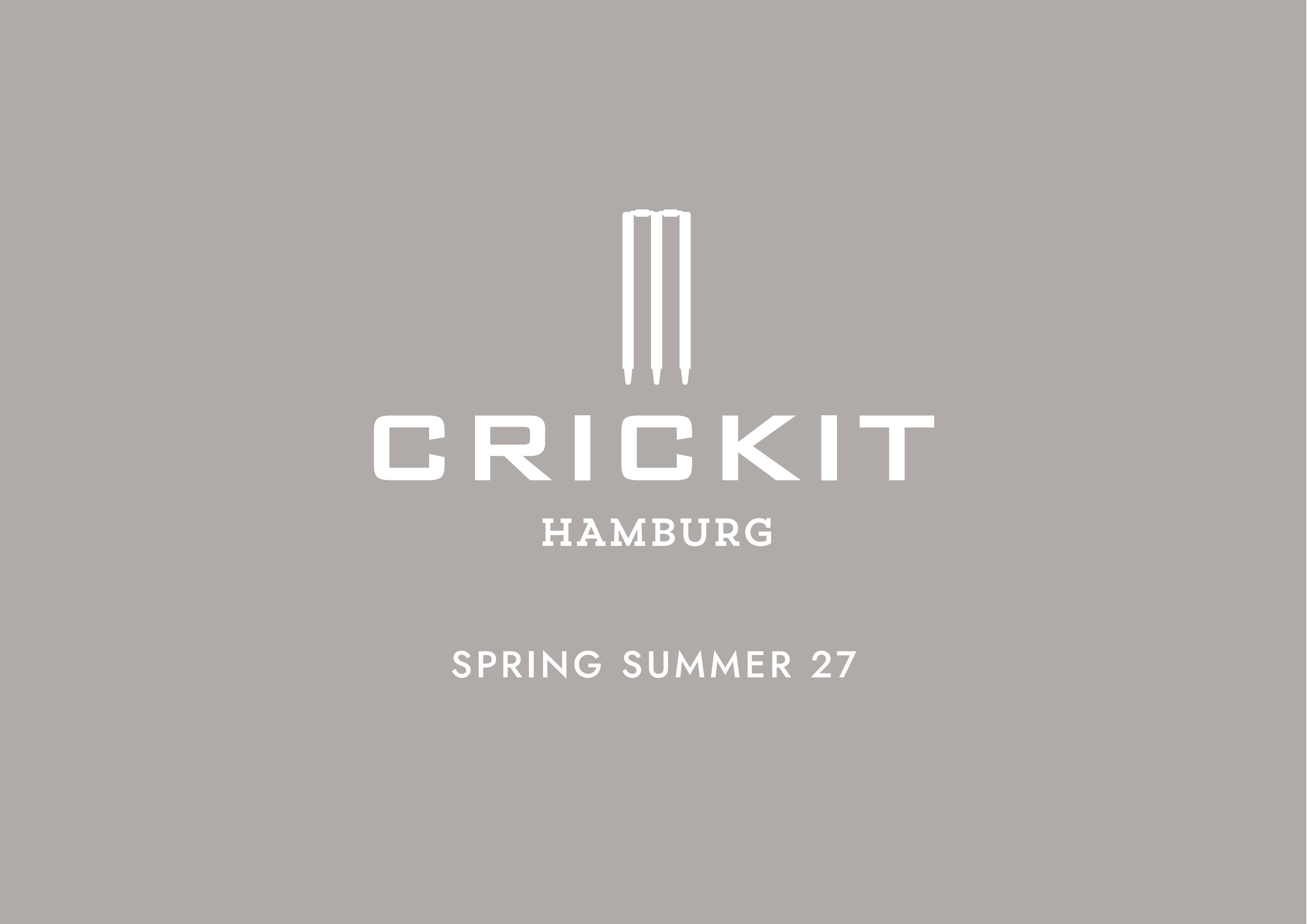 Deckblatt CRICKIT Katalog – Spring / Summer 27
