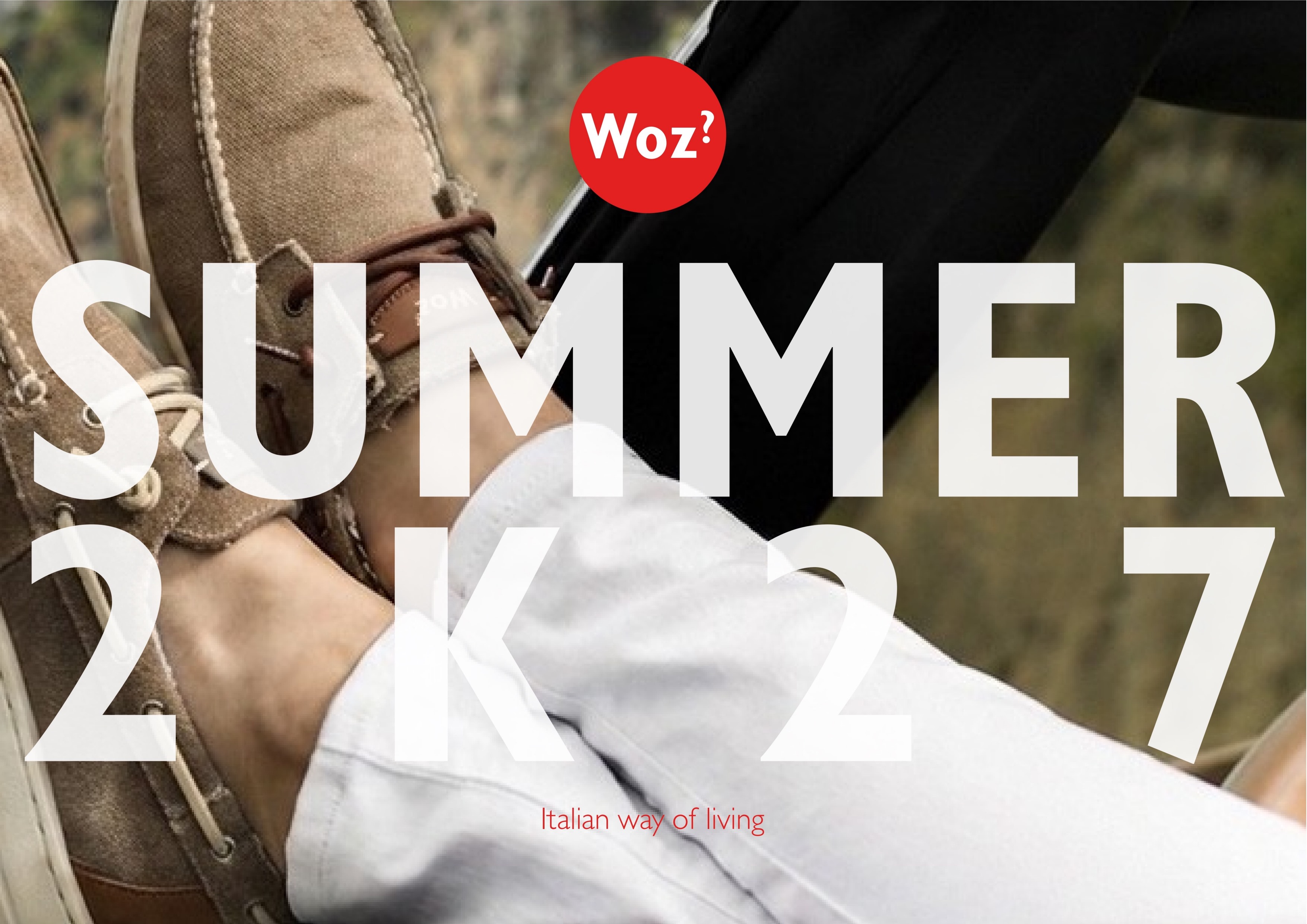 Deckblatt WOZ Katalog – Spring / Summer 27